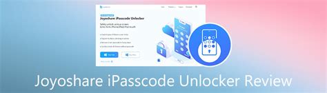 Joyoshare iPasscode Unlocker 